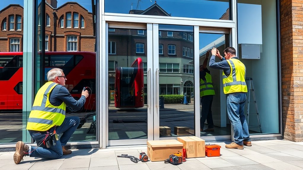 Automatic Door Installation East Ham