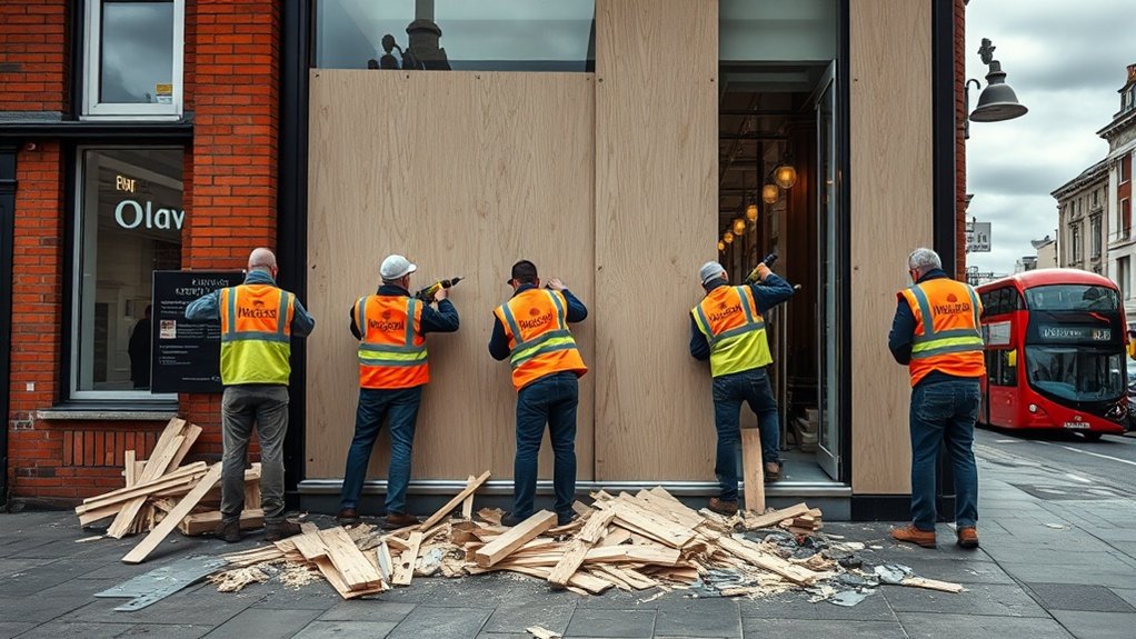 Boarding Up Security East Ham