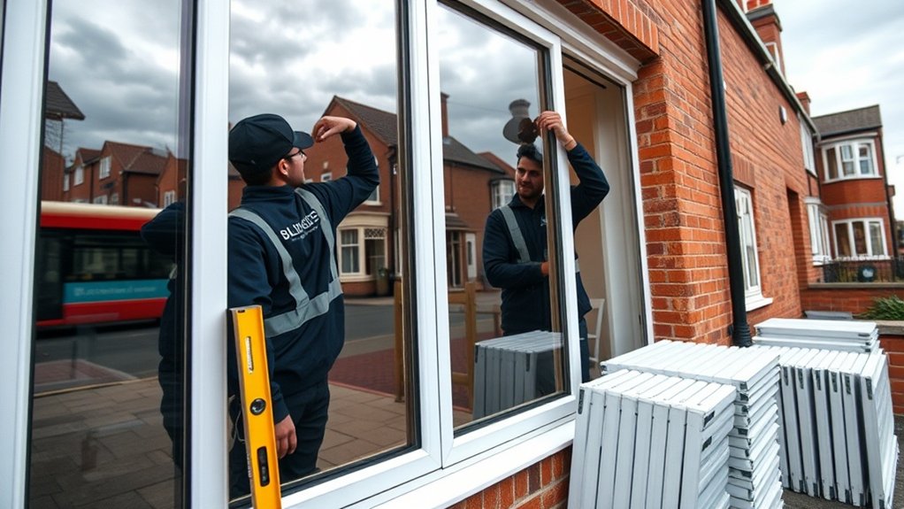 Glazier in High Road