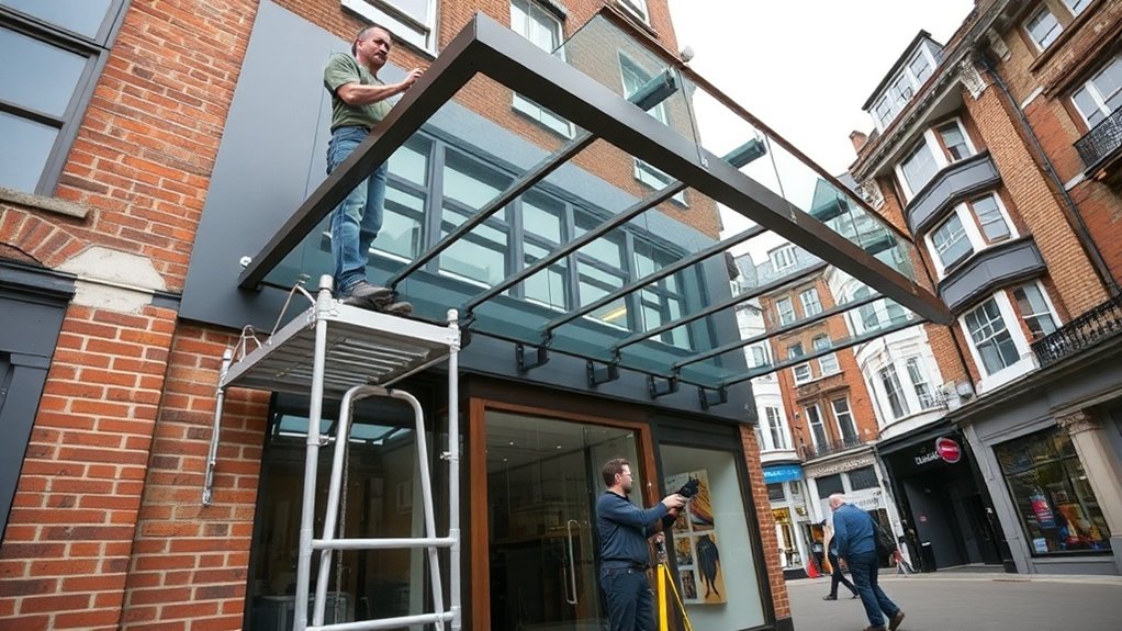 Shopfront Canopy East Ham