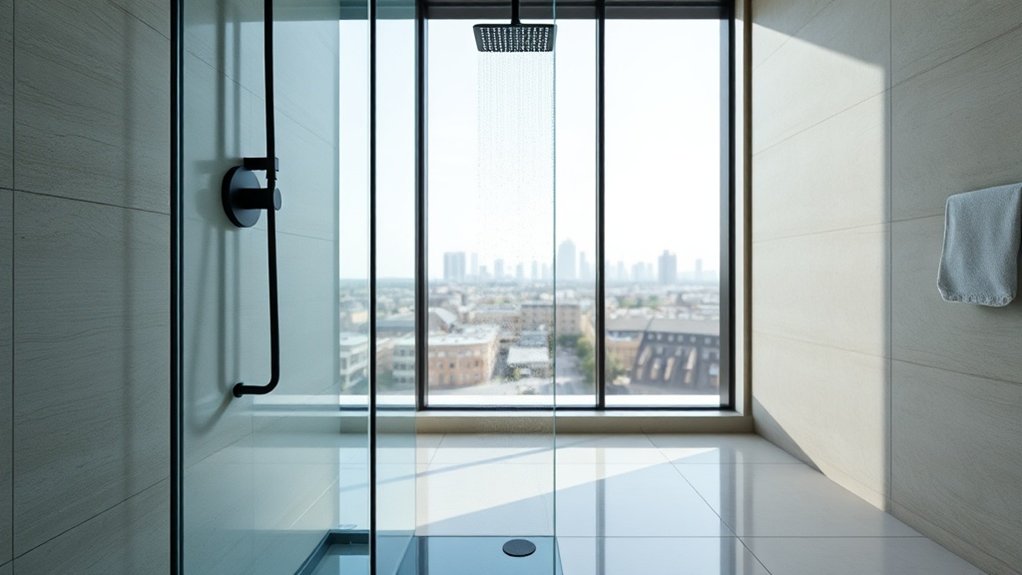 Shower Screens Cherry Tree Wood